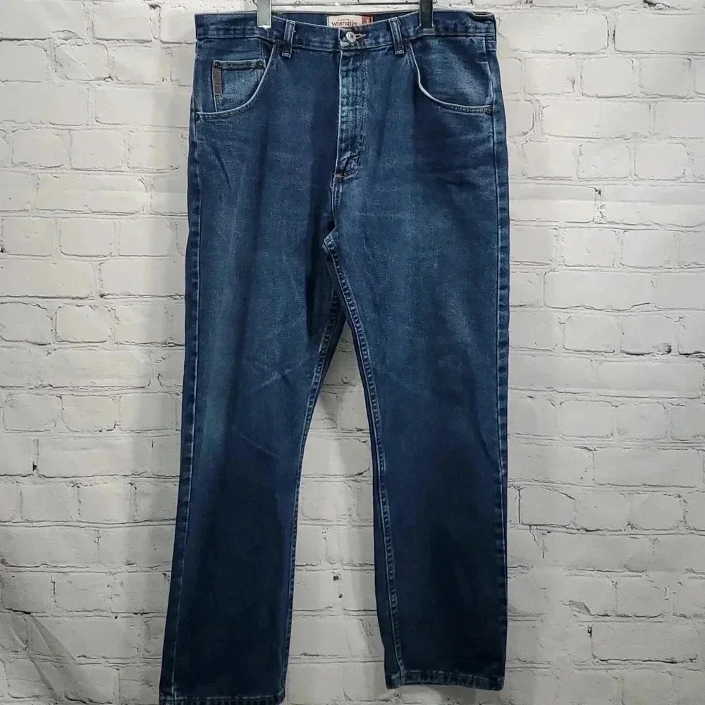Wrangler Regular Fit Straight Leg Men's Size 36x30